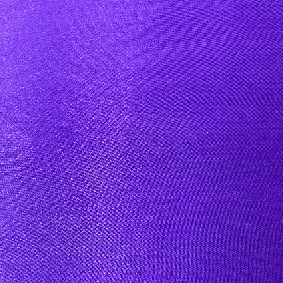 Purple Solid Crepe Fabric TU-146 - Design For Destiny
