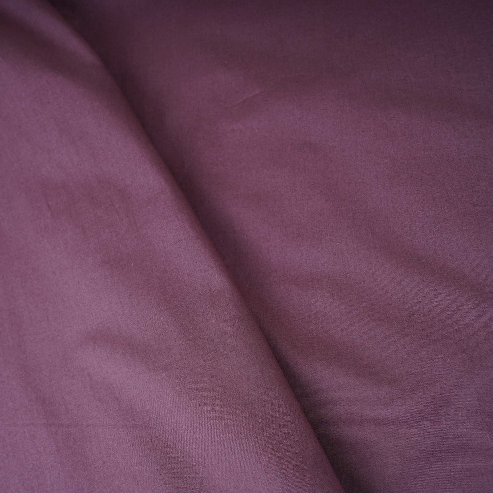 Brown Solid Poplin Fabric TU-1025