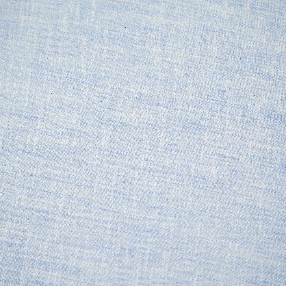 Sky Blue Solid Linen Fabric Tu-31181