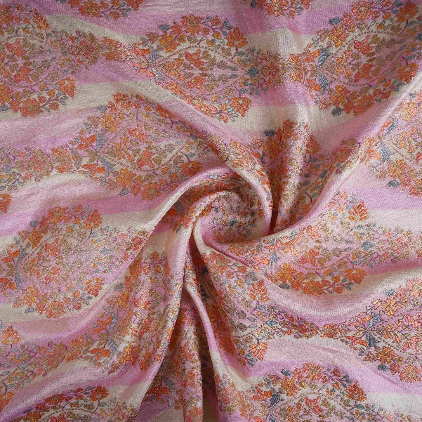 Cream Meenakari Dola Jacquard Fabric 1002
    
Sale price ₹1,000 /Mtr