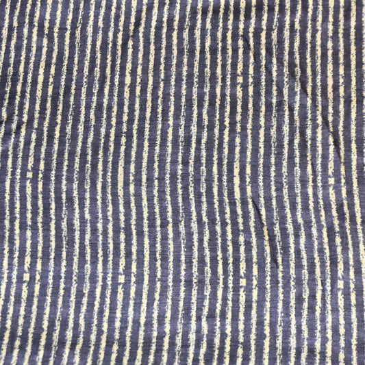 Stripes print bemberg satin
