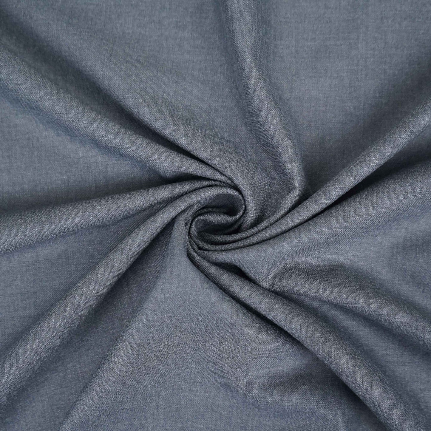 Dark Grey Check Weave Suiting Fabric
