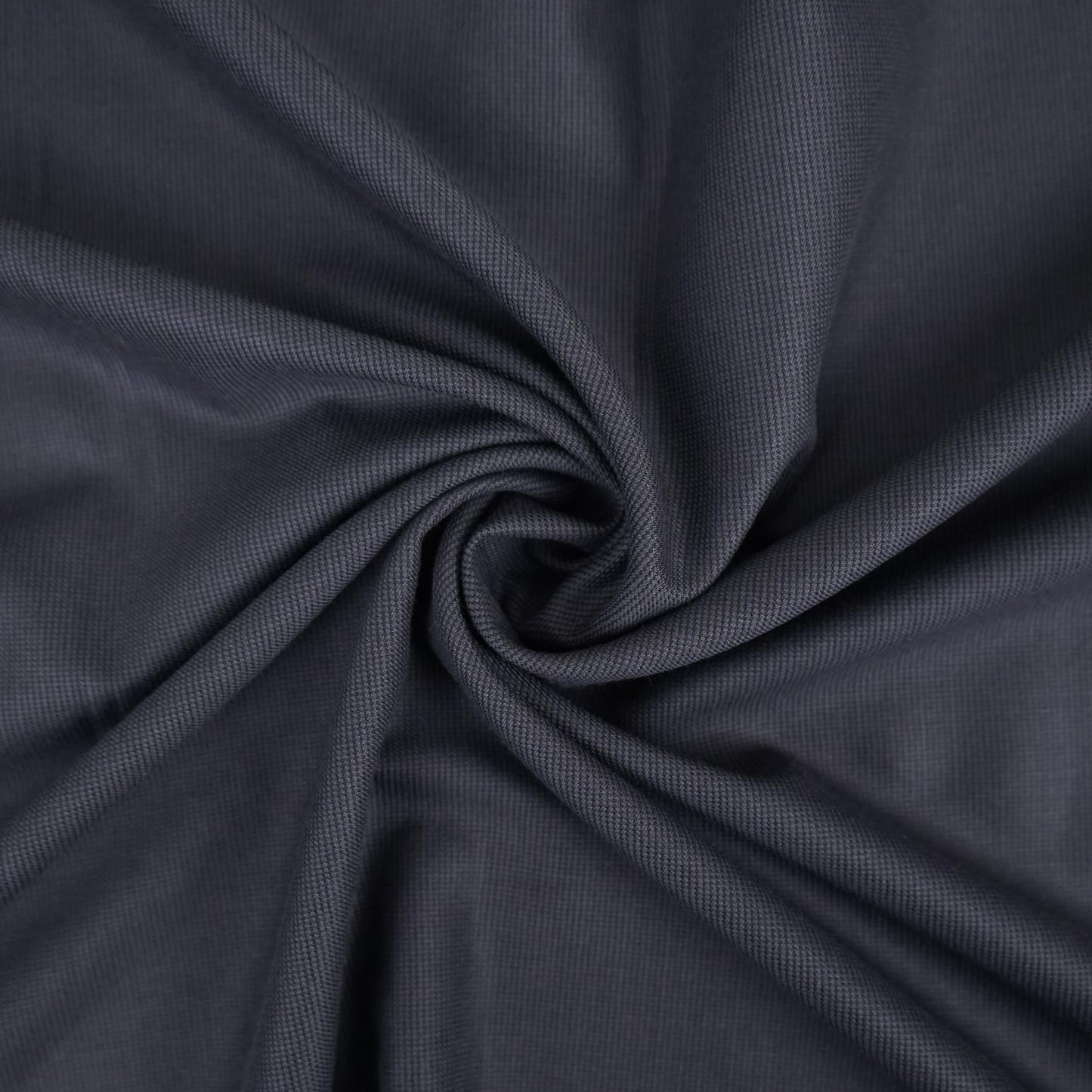 Charcoal Grey Solid Suiting Fabric