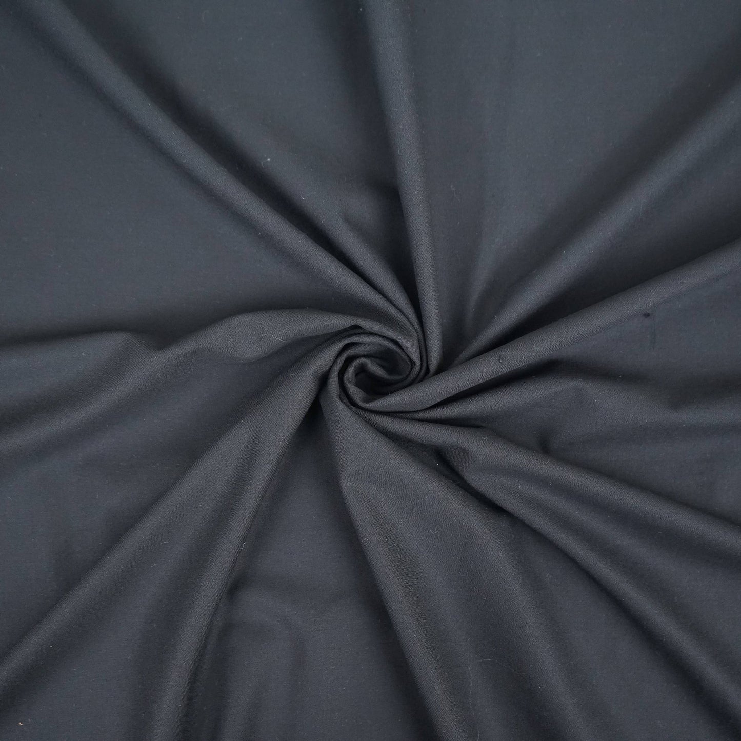 Black Solid Lycra Suiting Fabric
