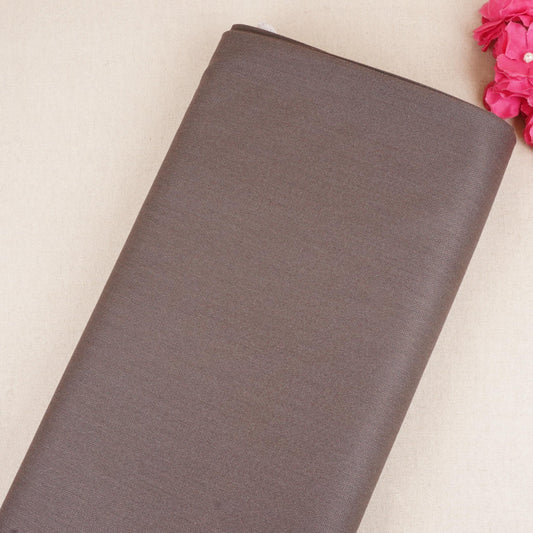 Chocolate Solid Suiting Fabric