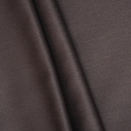 Chocolate Solid Suiting Fabric