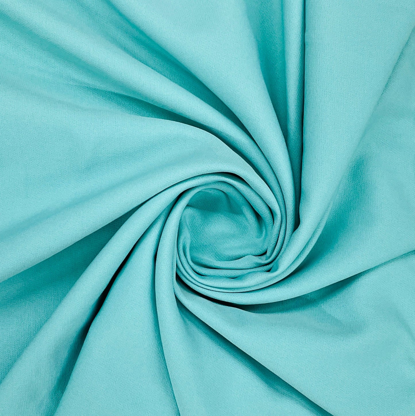 Sky Blue Solid Banana Crepe Fabric