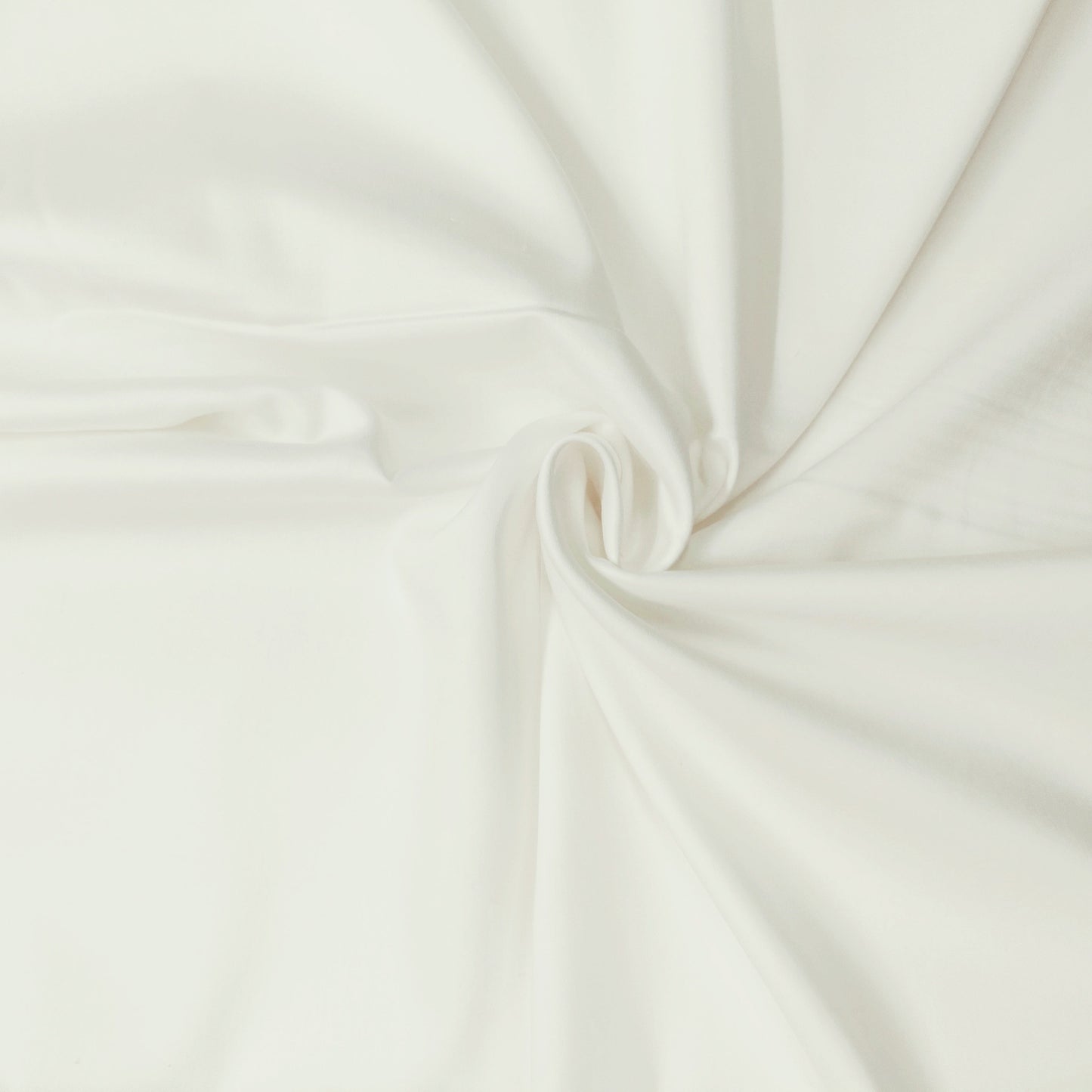 White Solid Glaze Cotton Fabric UT-5
