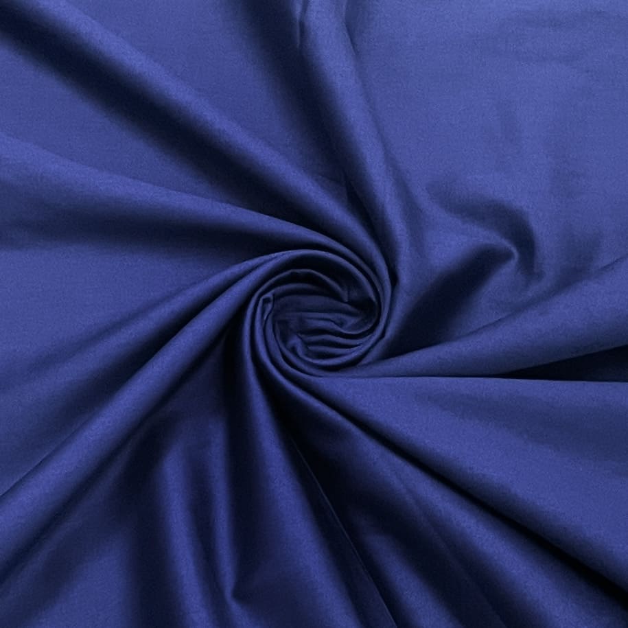 Blue Solid Glaze Cotton Fabric UT-12
