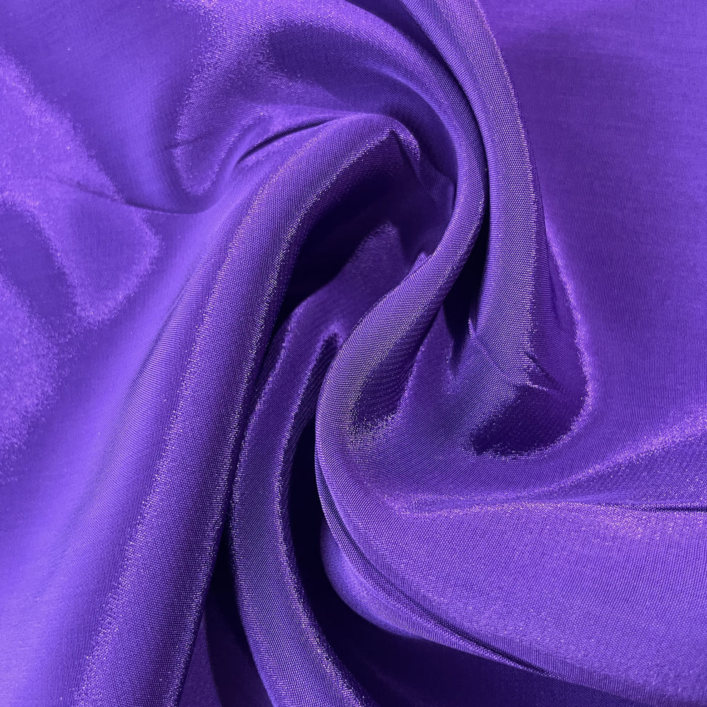 Purple Solid Crepe Fabric TU-146 - Design For Destiny