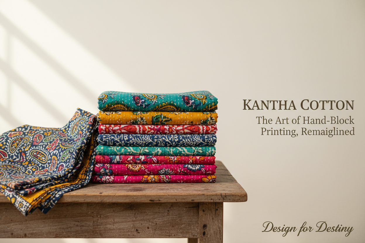 Kantha Cotton — Design for Destiny